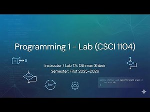 Lecture 06: User Input in Java Using Scanner (String, int, double & nextLine)