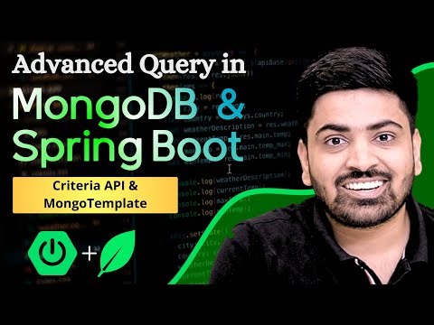 Advanced MongoDB with Spring Boot: Criteria API and MongoTemplate | Dynamic Query