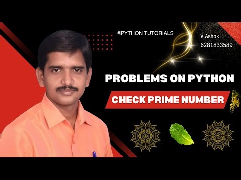 🔢 Check Prime Number in Python | Python Program to Find Prime or Not