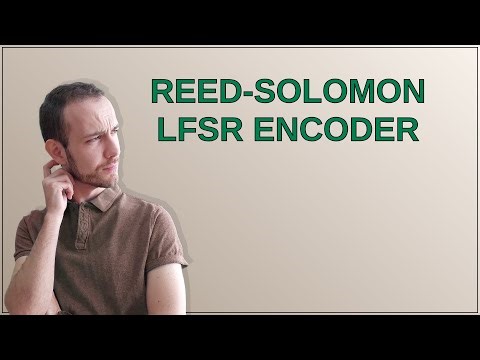 Codereview: Reed-Solomon LFSR encoder