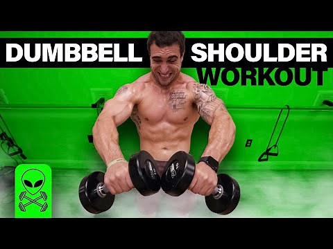 Intense 6 Minute Dumbbell Shoulder Workout