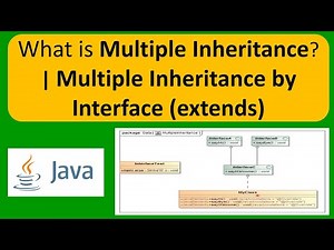 What is Multiple Inheritance? | Multiple Inheritance by Interface(extends) | Java Tutorial