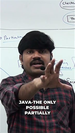 Java Exceptions: Checked vs. Unchecked Explained Simply #shorts
