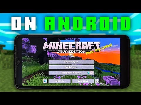 Easy way to play minecraft java on android | How to install minecraft java in PHONE !!!