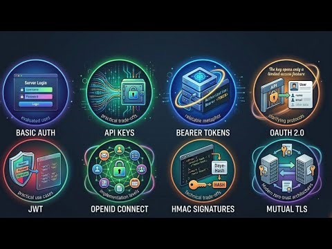 Every API authentication Explained As Easy As Possible For Beginners 