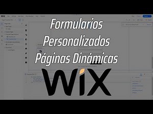 Formulario Personalizado Páginas Dinámicas | WIX | Tutorial