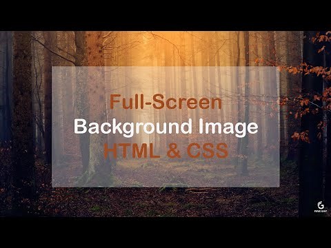 How to set Background Image in Html and Css Using vs code