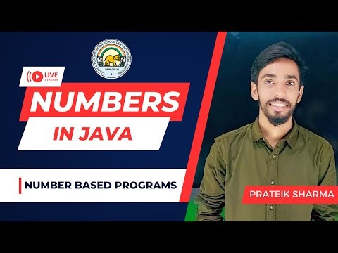 Numbers in Java Computer Class 10 ICSE ISC Java Programming Java by Prateik