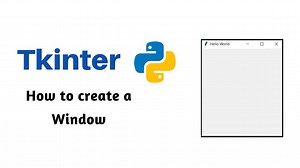 Python Tkinter Tutorial 2 How to create a window