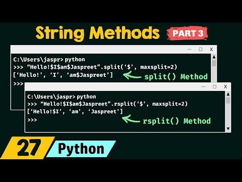 String Methods in Python (Part 3)