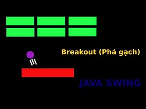 Lập trình game Java: Breakout (Phá Gạch)