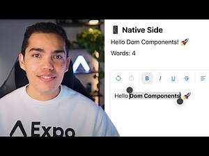 How to implement a Rich Text Editor using DOM Components