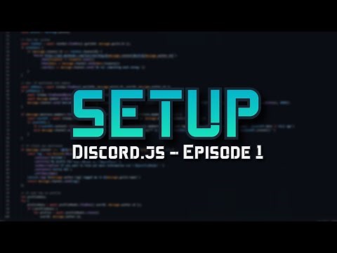 How To Make A Discord Bot - Setup Discord.js 2021