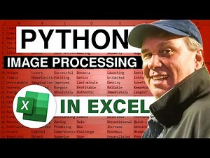 Excel Python Support For Image Processing - 2703