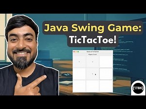 Java Tic Tac Toe Game | Swing GUI Project | Build Games in Java