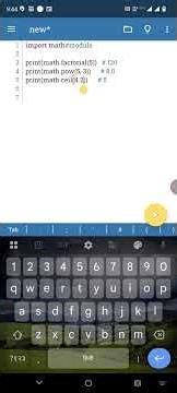 How to use math module in python #python #programminglanguage