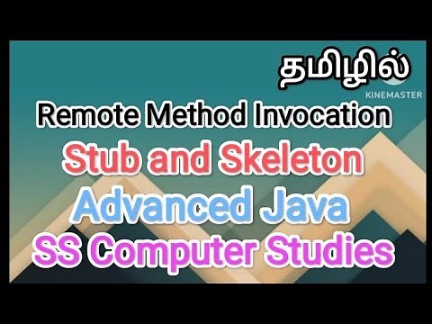 Remote Method Invocation | advanced Java in tamil,#sscomputerstudies ,#rmi,#stub,#skeleton