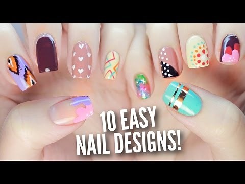 10 Easy Nail Art Designs for Beginners: The Ultimate Guide #2!