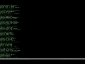Python Hack Screen Simulation - Fake Hacker Terminal Effect (Scroll Effect)