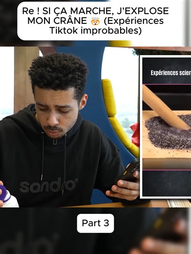 Re ! SI ÇA MARCHE, J’EXPLOSE MON CRÂNE 🤯 (Expériences Tiktok improbables)#travel #marrant #vlog