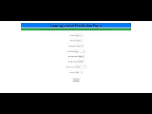 Loan Approval Prediction Python Machine Learning Project