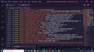 Node.js Express Convert Website URLs Links to HTML Hyperlinks Full Project in Javascript 2020