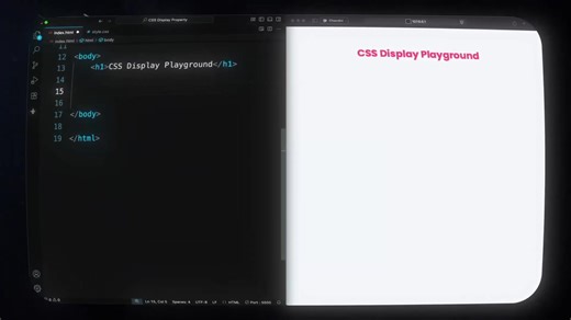 Learn CSS Display Property: Inline, Block, Inline-Block Explained in 3 Minutes! In this video, we’ll explore one of the most important and foundational concepts in web design — the CSS display property. The display property controls how elements are placed and behave on the page. Whether you're building simple layouts with block, inline, or inline-block, or more advanced designs using flex and grid, it all begins with understanding how display works. 🧠 What You'll Learn in This Video: • What is