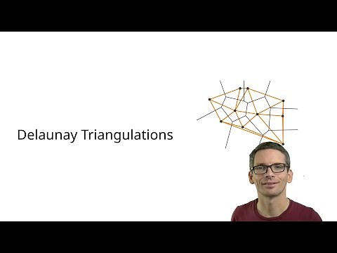 Delaunay triangulations (Delaunay triangulations and Voronoi diagrams, part 2)