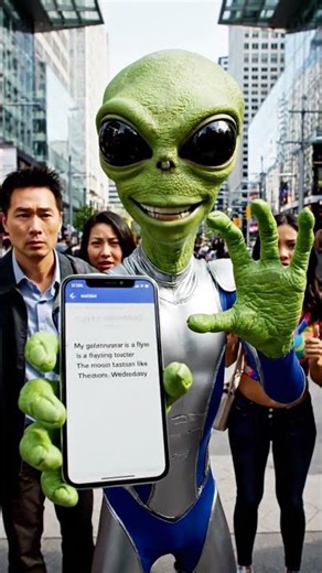 Alien Tries Translator App - EPIC FAIL