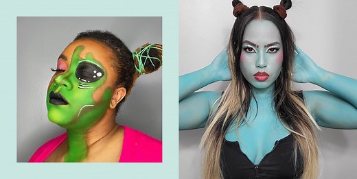 Looking for the Perfect Halloween Look? Presenting: Alien Makeup