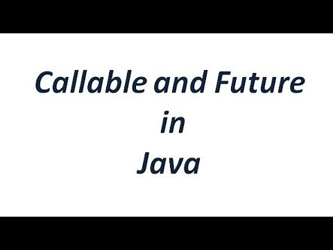 Callable and Future in Java