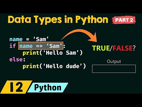 Basic Data Types in Python (Part 2)