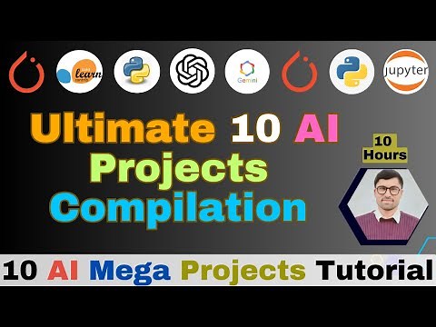 AI Mega Projects Tutorial | LLM, Generative AI, Deep Learning | AI & Machine Learning Full Projects
