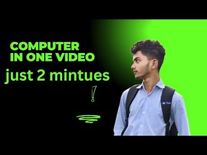 "Basic Knowledge About Computers for Beginners | Learn Computer Basics"