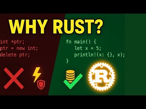 🚀 Why Use Rust? | Beginner’s Guide to Rust Programming 🦀💻 Rust Tutorial #1