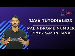 Palindrome Number Program in Java - In Hindi
