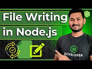 Master Writing Files in Node | fs.writeFile & fs.appendFile | Node.js Fundamentals Course | S4 Ep.21