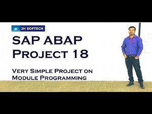 SAP ABAP Project 18 Module Pool Prog for Beginners