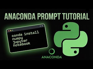 Anaconda Prompt Tutorial | Beginners Guide to Python & Conda Commands