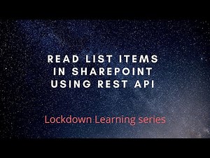 Read list items using Rest API in SharePoint