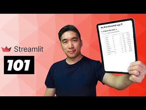 Streamlit 101 - A faster way to build and share data apps