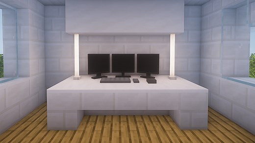 How To Build A PC In Minecraft 🖥️ | Gaming Setup Furniture Tutorial