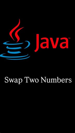 Saad on Instagram: "Java Logical Program – Swap Two Numbers 🔄 ✔ Using Temporary Variable ✔ Without Temporary Variable Two ways to swap numbers in Java 💡 Frequently asked in interviews 🚀 Which method do you prefer? 👇 Comment “TEMP” or “NO TEMP” 🔥 #Java #JavaProgramming #SwapNumbers #JavaLogic #Programming"