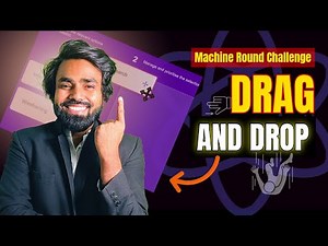 React JS Drag and Drop Without Libraries: Step-by-Step Guide | Machine Round Challenge | Day 2