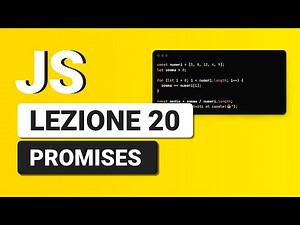 Javascript Tutorial Italian 20 - What are Promises?