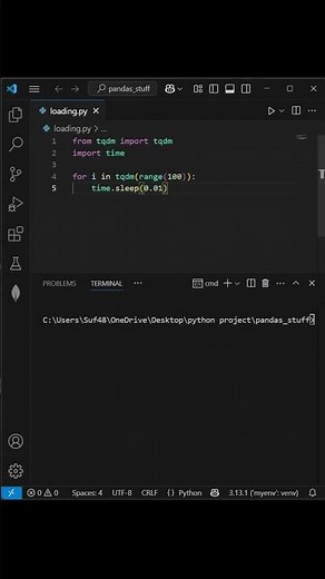 Add a Progress Bar to Your Python Script with tqdm | SufLearning