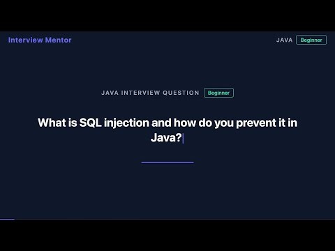 SQL Injection in Java: What It Is & How to Prevent It