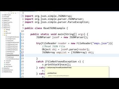 Java - read JSON file - Multiple Records