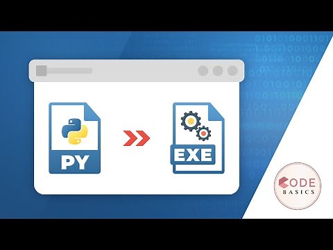 Convert python file to exe in less than 2 minutes (.py to .exe)