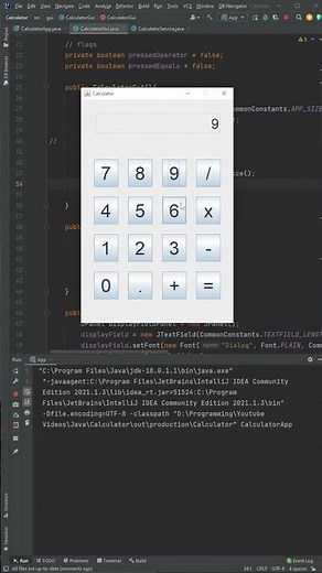 I made my own Calculator App in Java (Swing GUI)